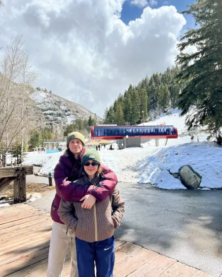 cole hocker and sarah levy enjoying vacation