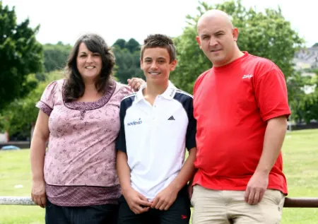 tom daley parents